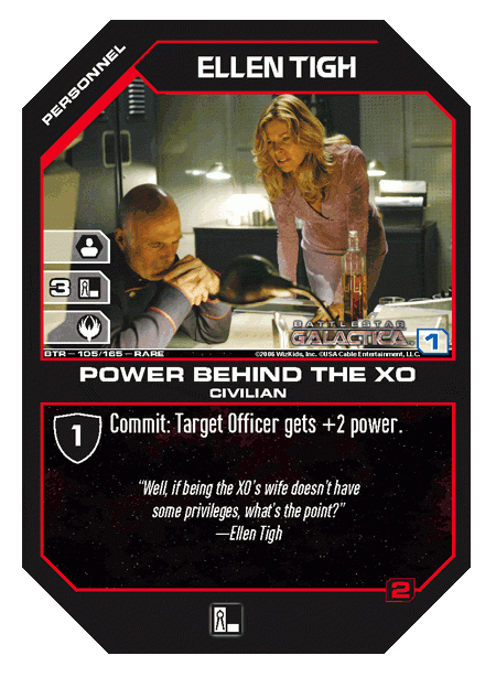 Ellen Tigh, Power Behind the XO
